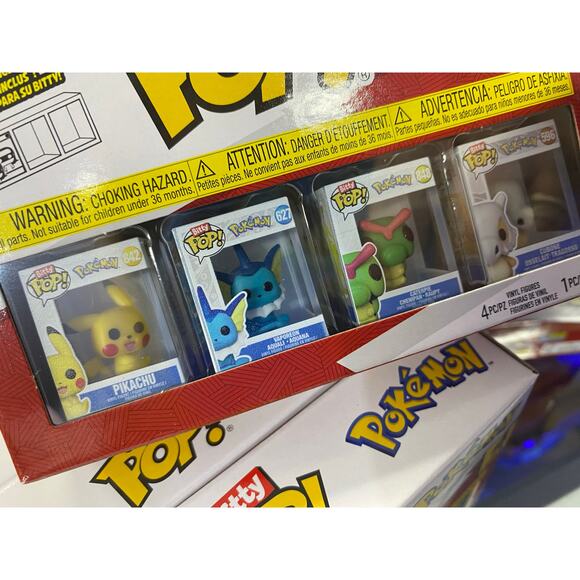 Funko Bitty POP Pokemon Pikachu Mini Figure 4-pk - Picture 2 of 3